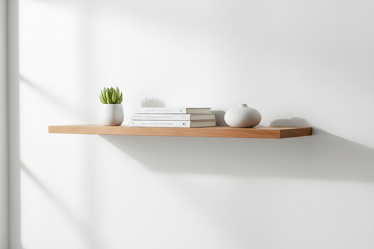OakLine Floating Wall Shelf