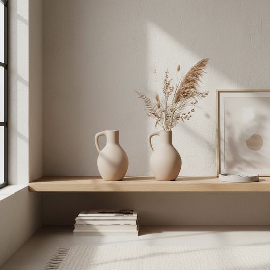 Nordic Aura Ceramic Vase